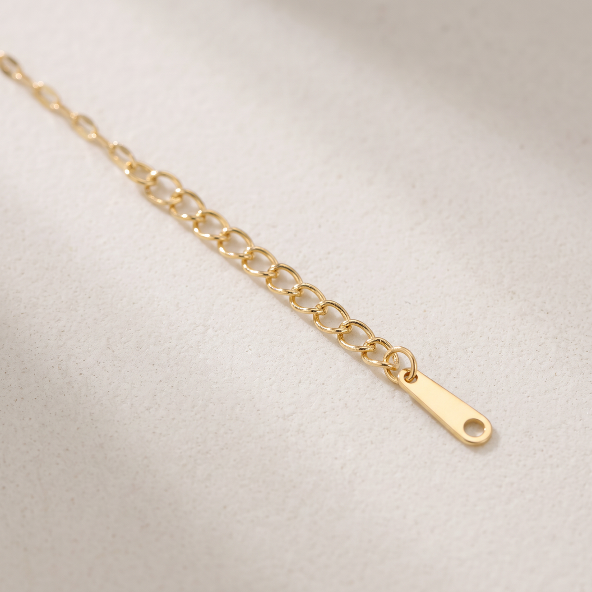 Gargantilla de Oro Laminado  de Pascua con Zirconia Blanca Giratorio mod.1568
