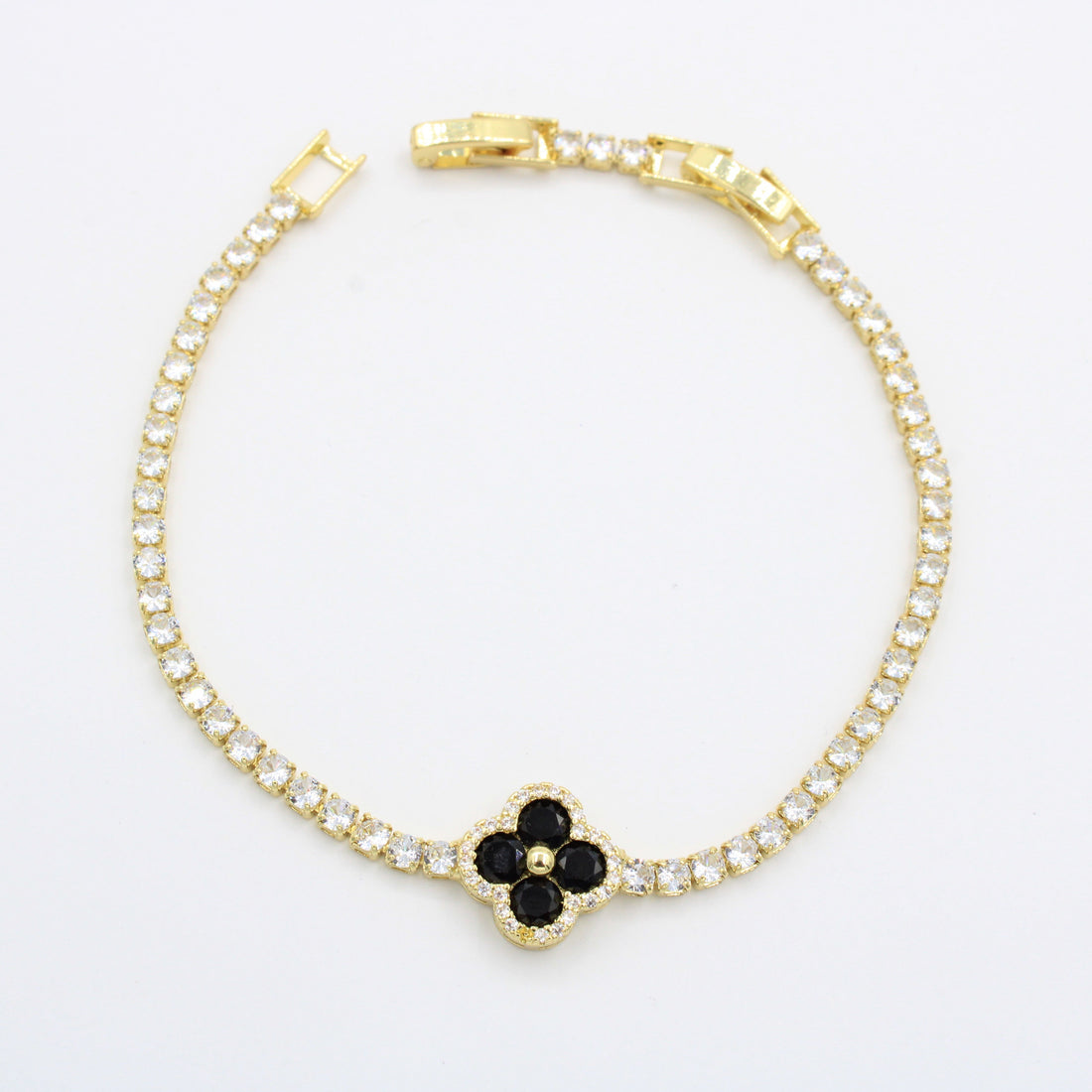 Paquete Pulseras 3 pz Tréboles Oscuros mod. 13001