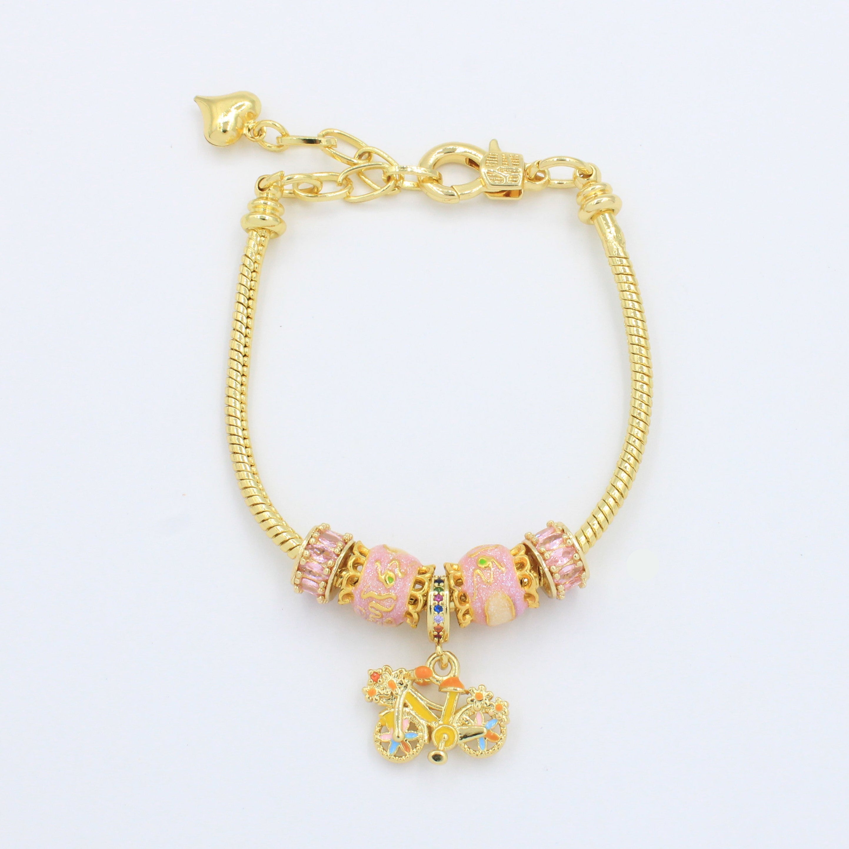 Pulsera de Goldfilled con Colganges Fancy mod. 1103