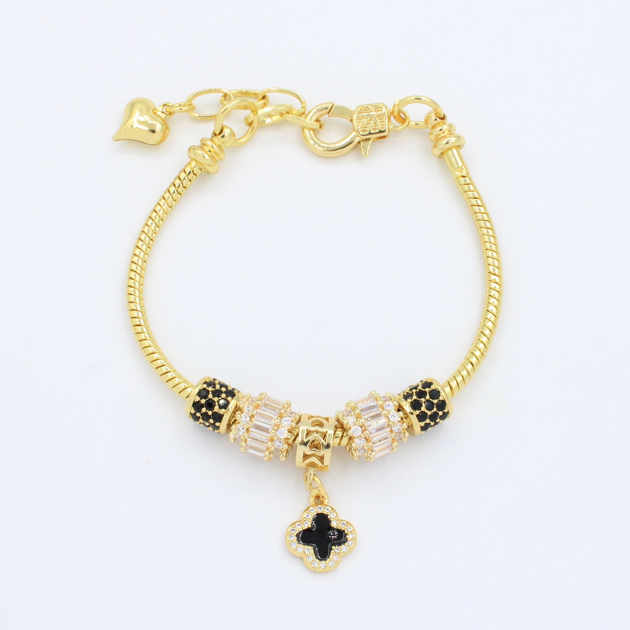 Pulsera de Goldfilled con Colganges Fancy mod. 1111