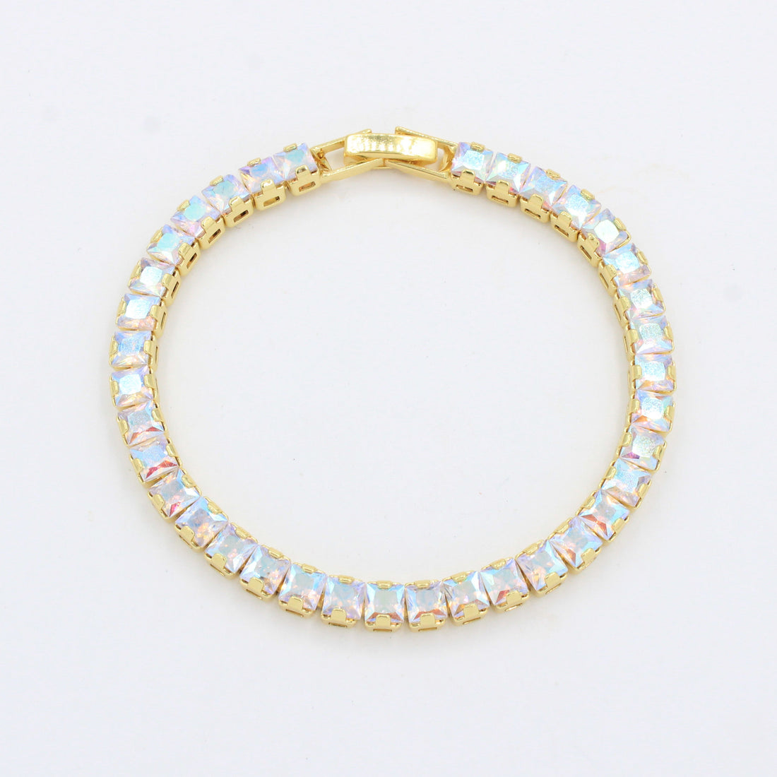Pulsera Pulseras Goldfilled Zirconia Tornazol mod. 1128