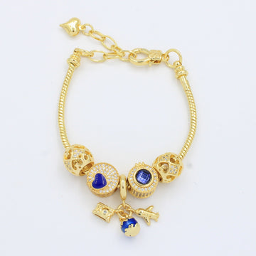 Pulsera de Goldfilled con Colganges Fancy mod. 1124