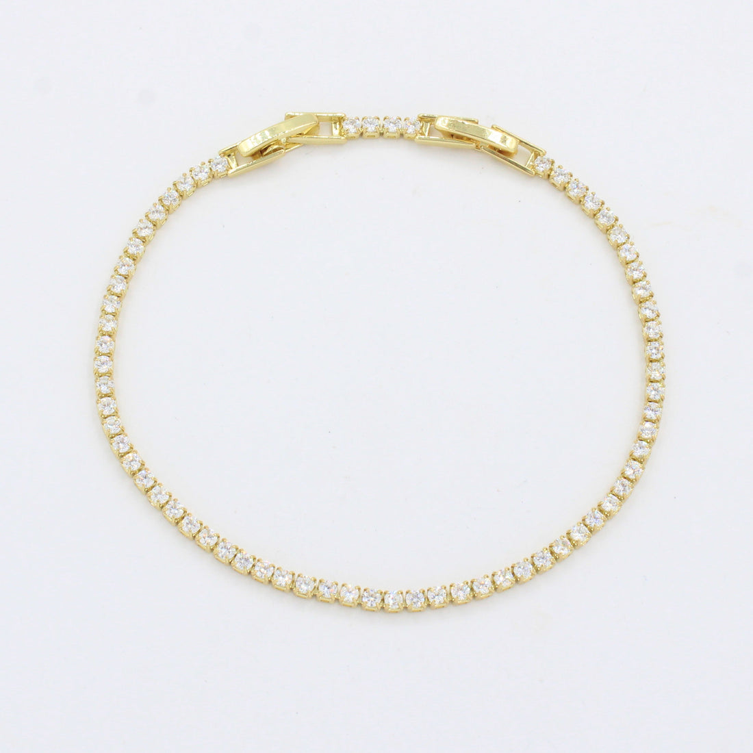 Pulsera Goldfilled Estilo Tenis mod. 1134