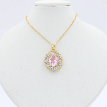 Gargantilla de Goldfilled Flor de Zirconias mod. 5021