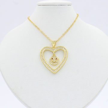 Gargantilla de Goldfilled Corazón Elegante mod. 5025