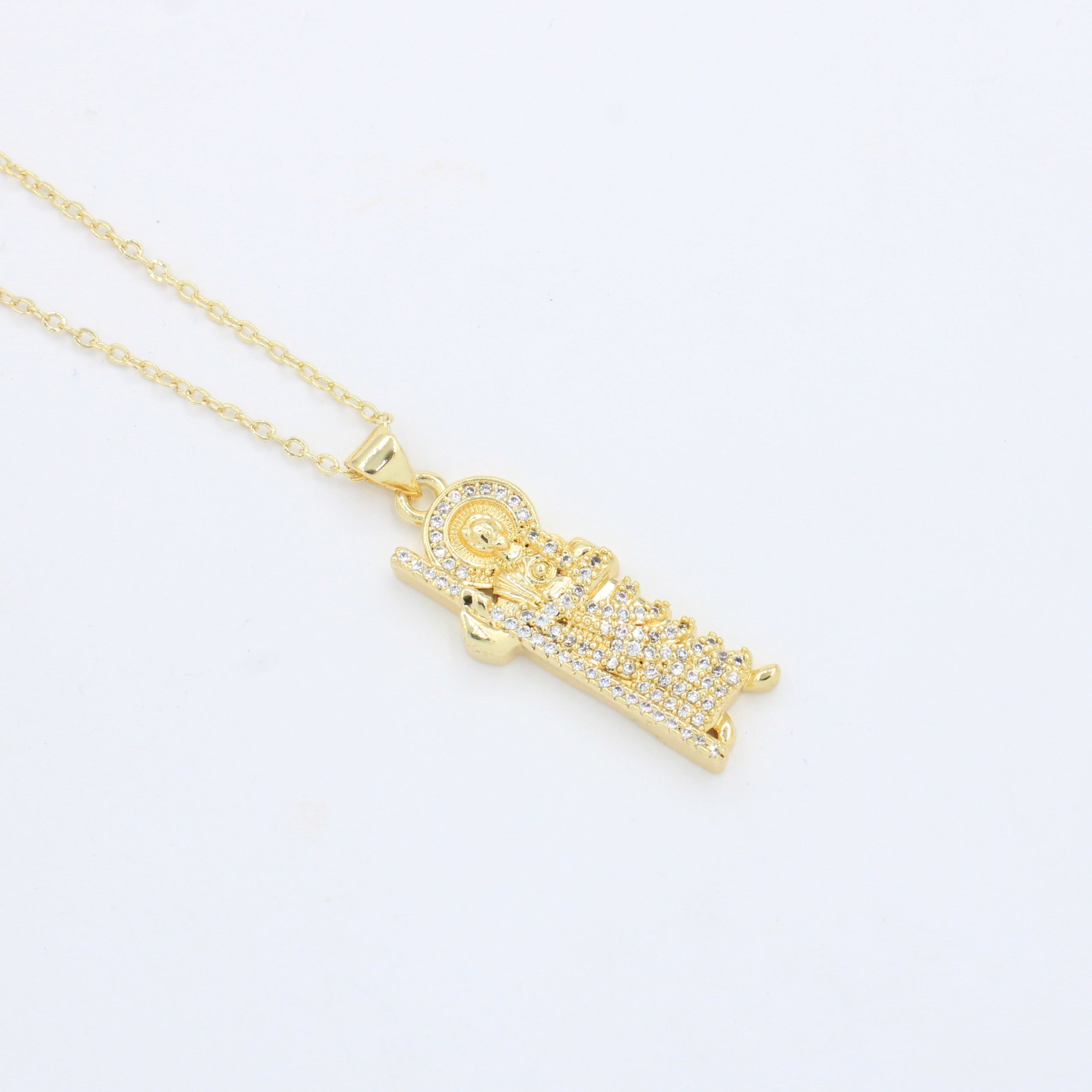 Gargantilla de Goldfilled con San Judas mod. 5026