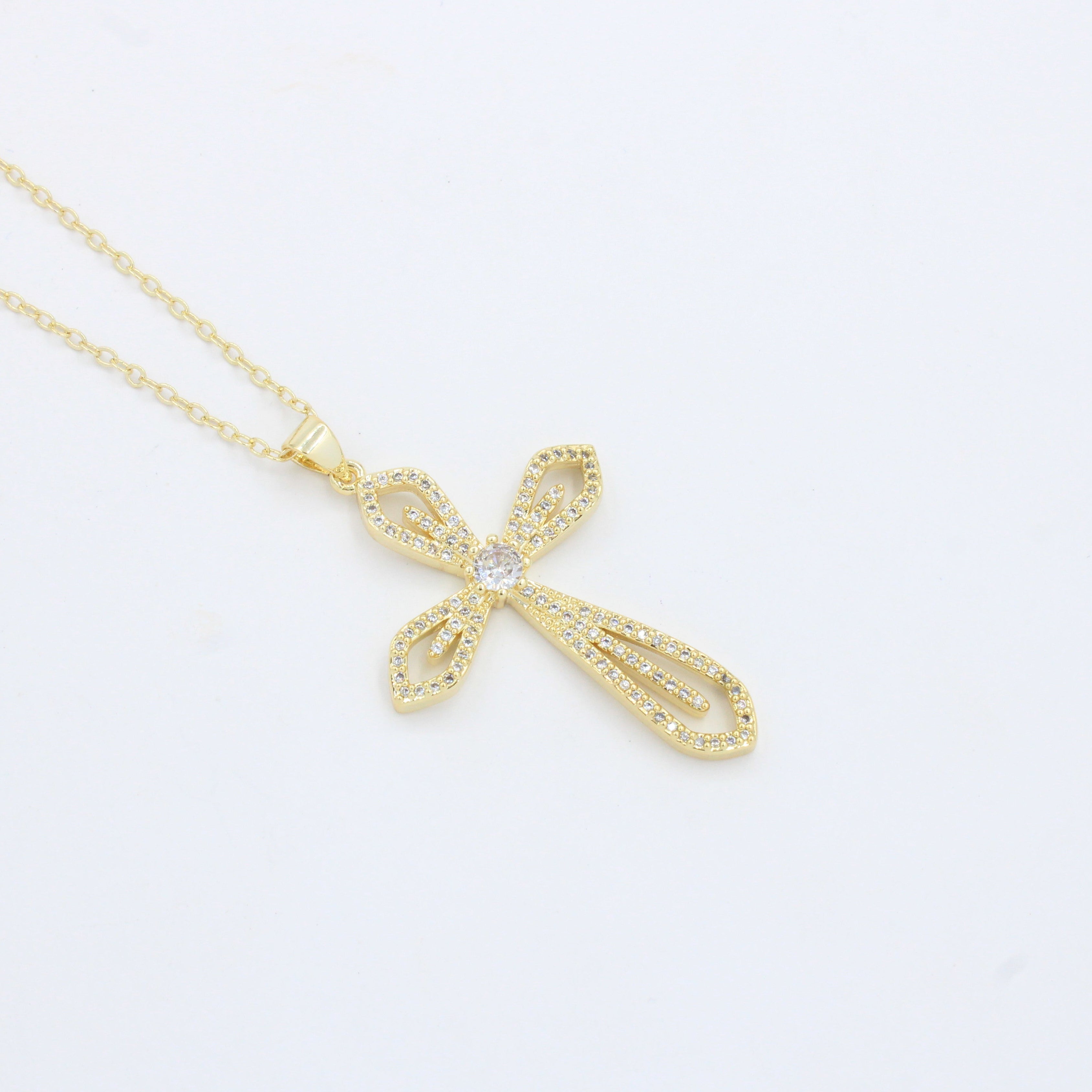 Gargantilla de Goldfilled con Cruz mod. 5027