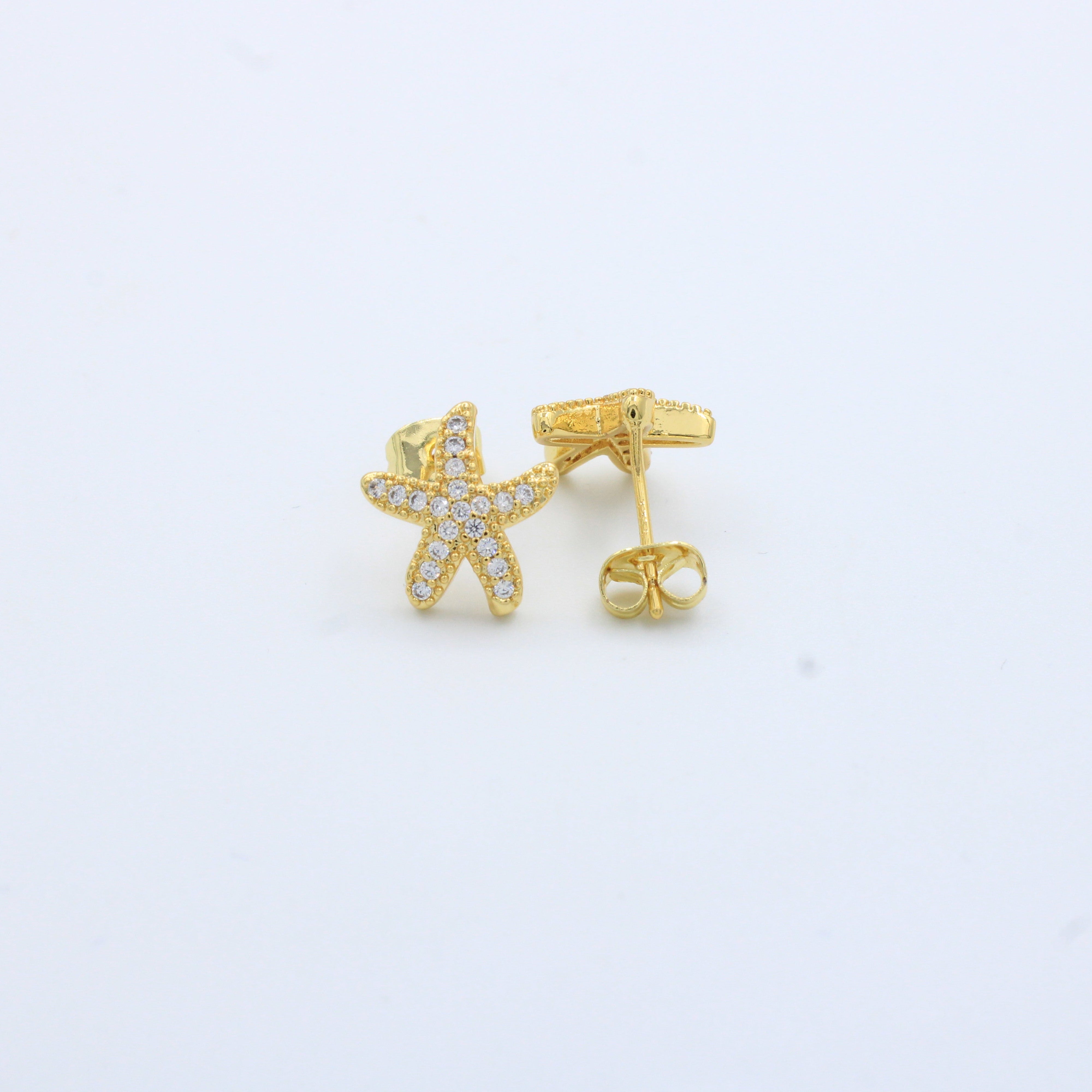 Set de Joyería de Goldfilled Estrella de Mar mod. 7058