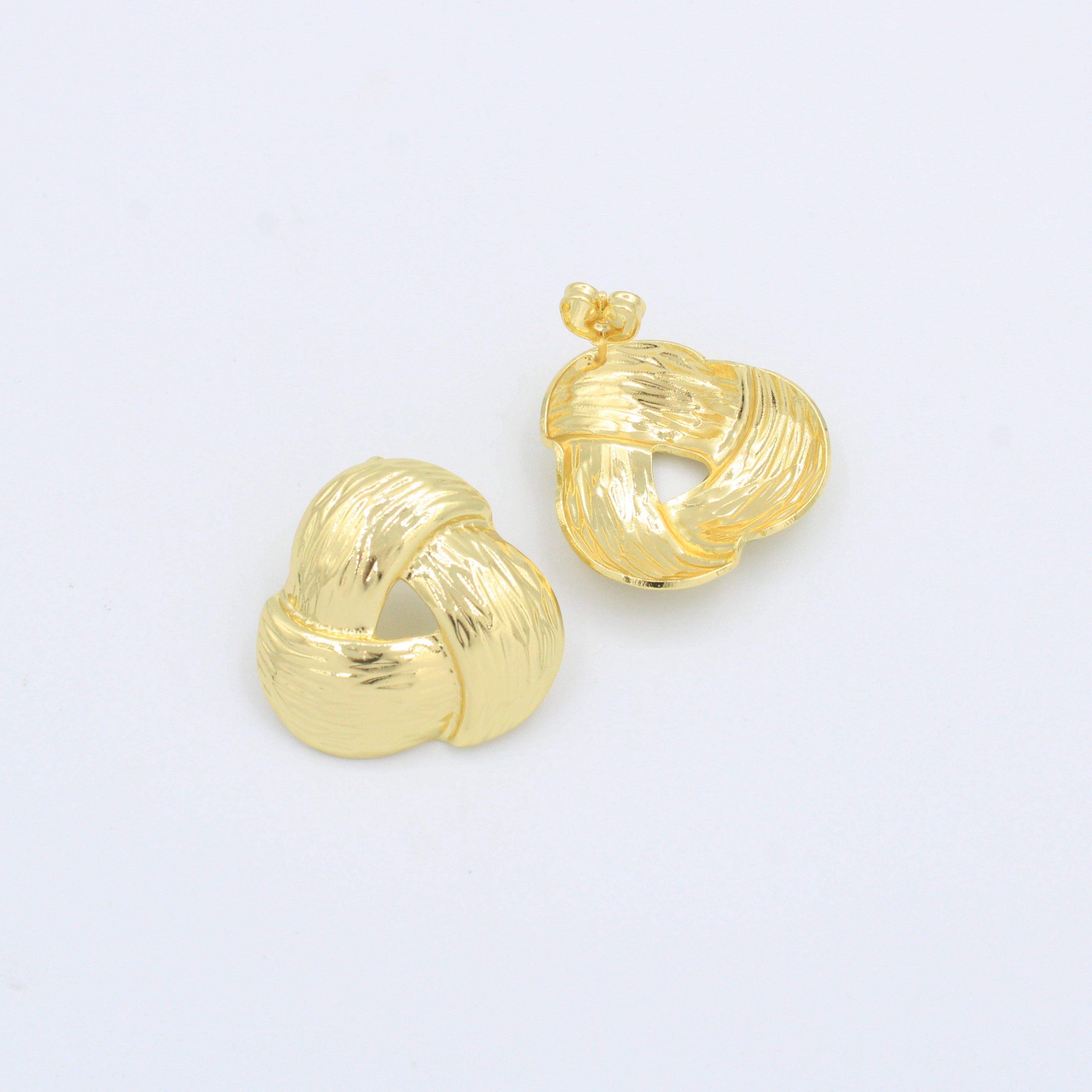 Paquete Arete de Goldfiled 3pz Enlace Triangular mod. 15002