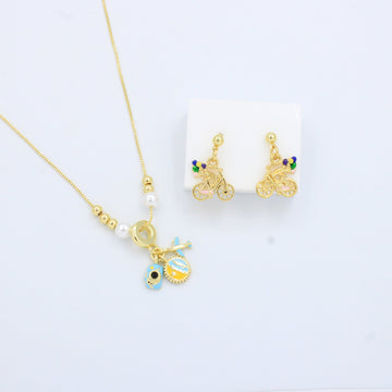 Set de Joyería de Goldfilled Trip California mod. 7059