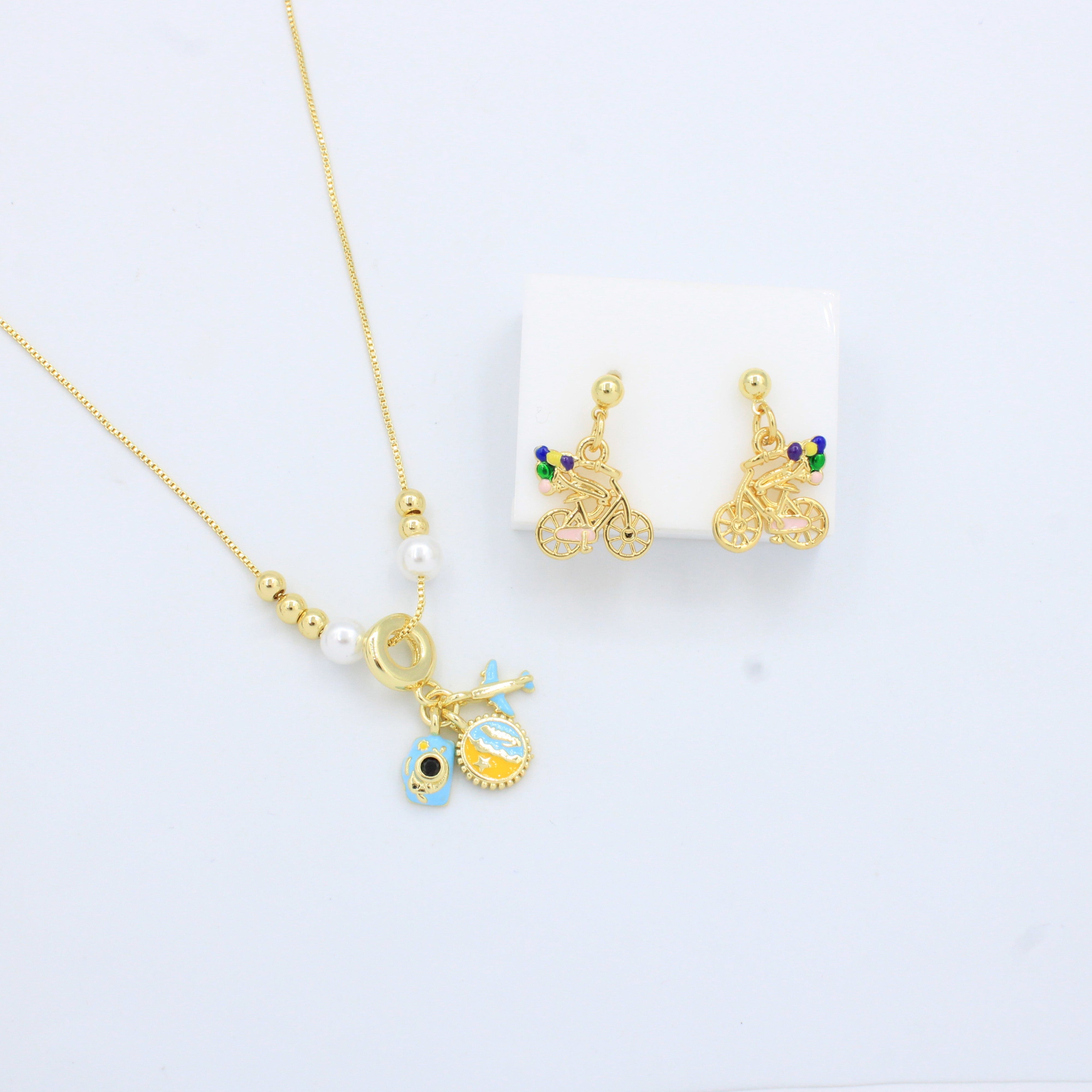 Set de Joyería de Goldfilled Trip California mod. 7059