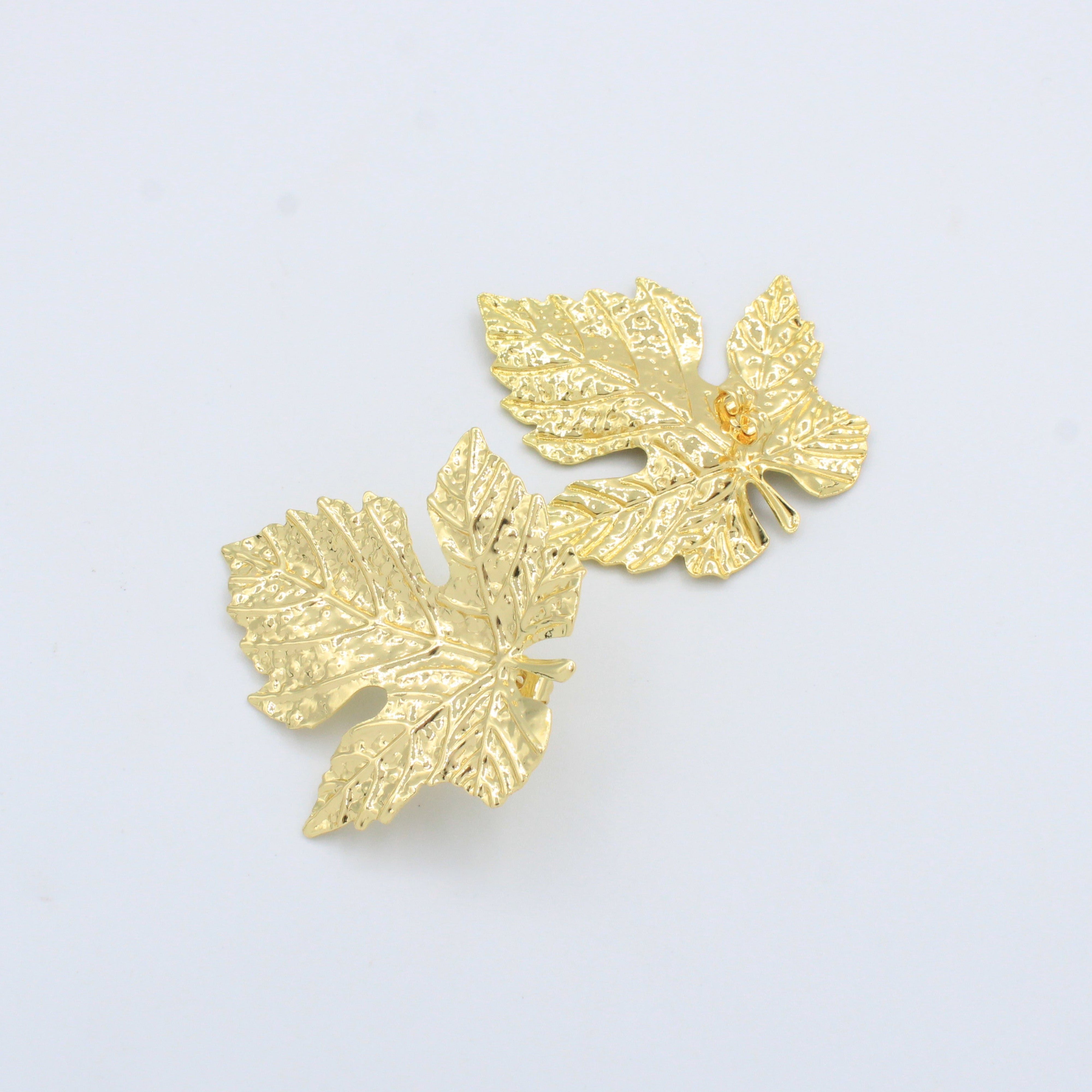 Paquete Arete de Goldfiled 2pz Hoja de Otoño mod. 15004