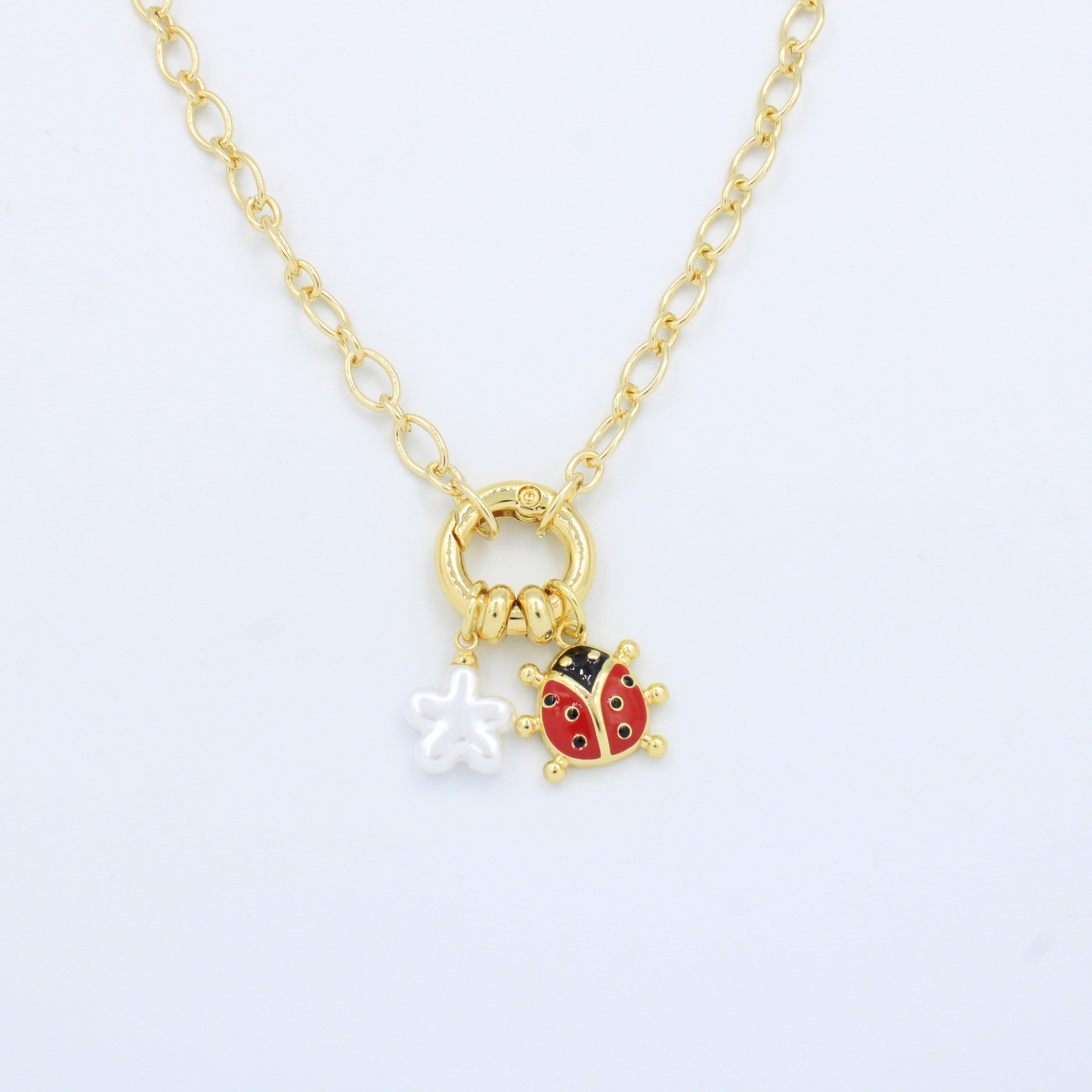 Set de Joyería de Goldfilled Lady Bug mod. 7062
