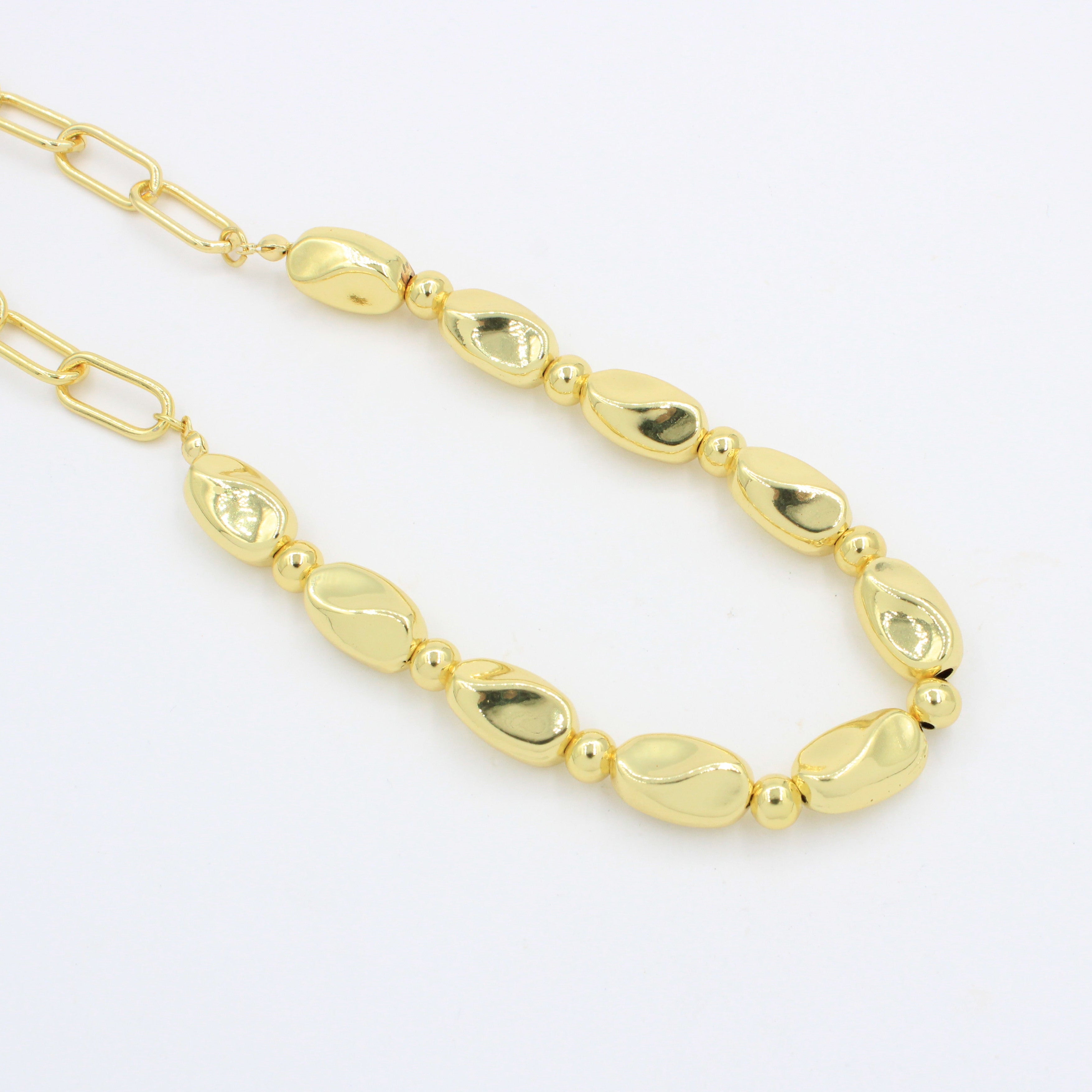 Paquete 2pz Collar de Goldfiled Chunky mod. 16007