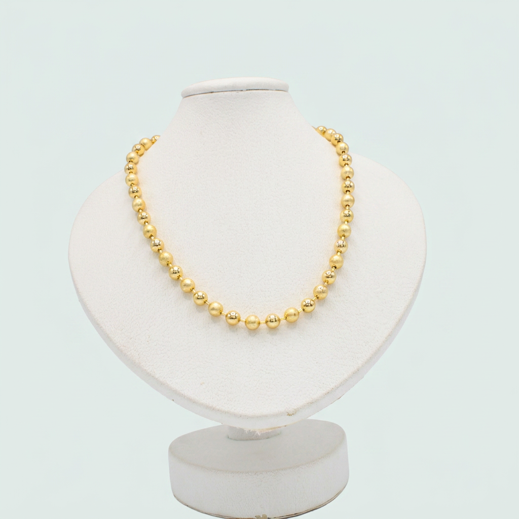 Gargantilla de Joyería de Goldfilled con Diseño Militar mod. 1114