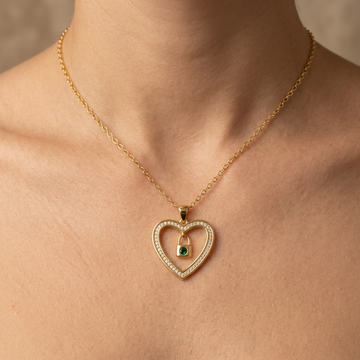 Gargantilla de Goldfilled Corazón Secreto mod. 5023