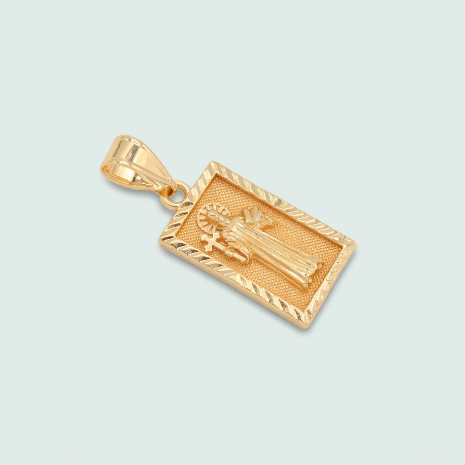 Medalla de Goldfilled de San Benito mod. 1329