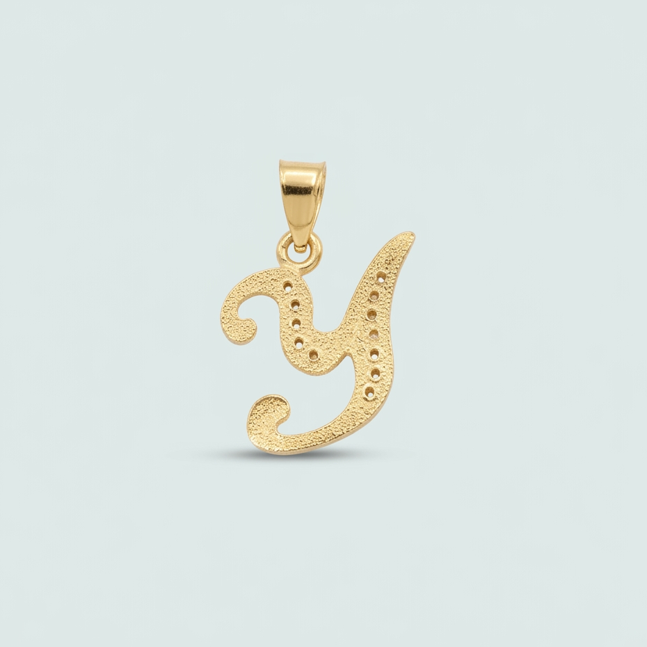 Dije de Oro Laminado Inicial Y mod. 1427