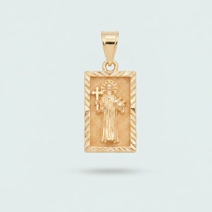 Medalla de Goldfilled de San Benito mod. 1329
