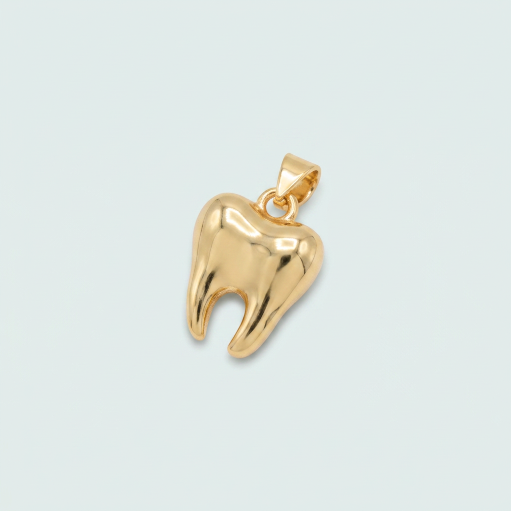 Dije de Goldfilled con Diseño de Muela mod. 1270