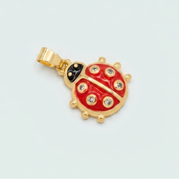 Dije de Goldfilled de Mariquita y Zirconia mod. 1333