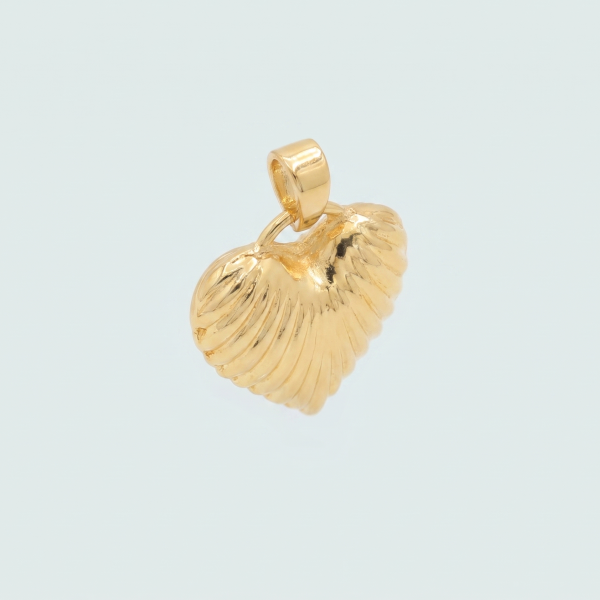 Dije de Oro Laminado Corazón Anacalado mod. 1430