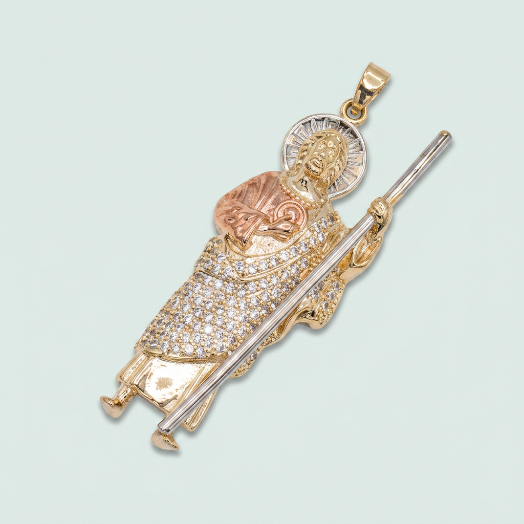 Dije de Goldfilled de Bulto de San Judas Tadeo mod. 1282