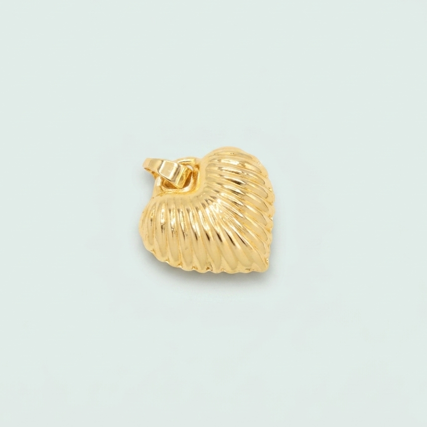 Dije de Oro Laminado Corazón Anacalado mod. 1430