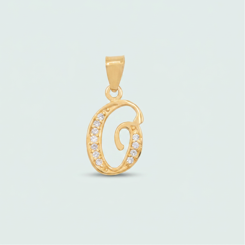 Dije de Oro Laminado Inicial G mod. 1422
