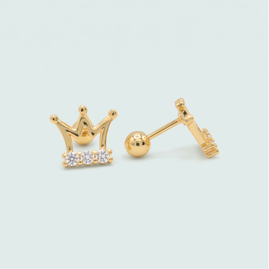 Broquel de Oro Laminado Corona y Zirconia mod.1391