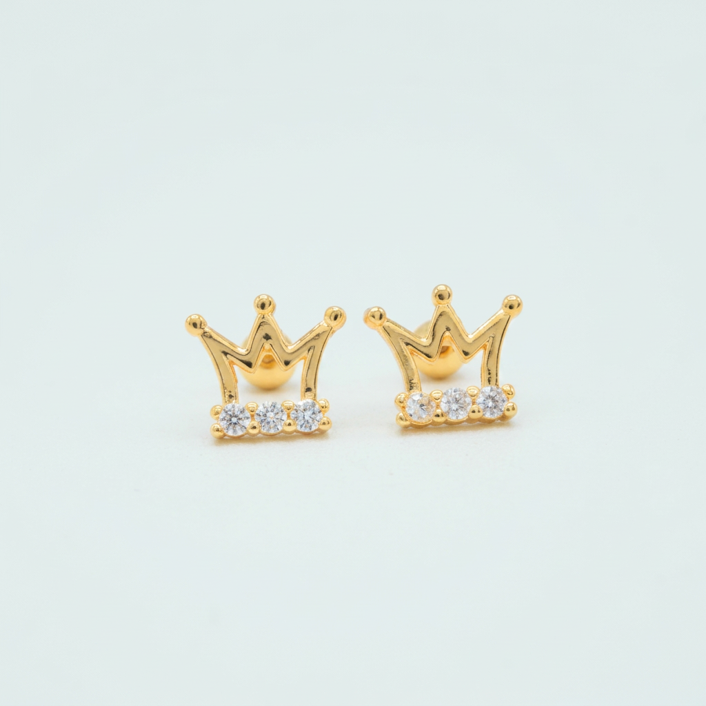Broquel de Oro Laminado Corona y Zirconia mod.1391