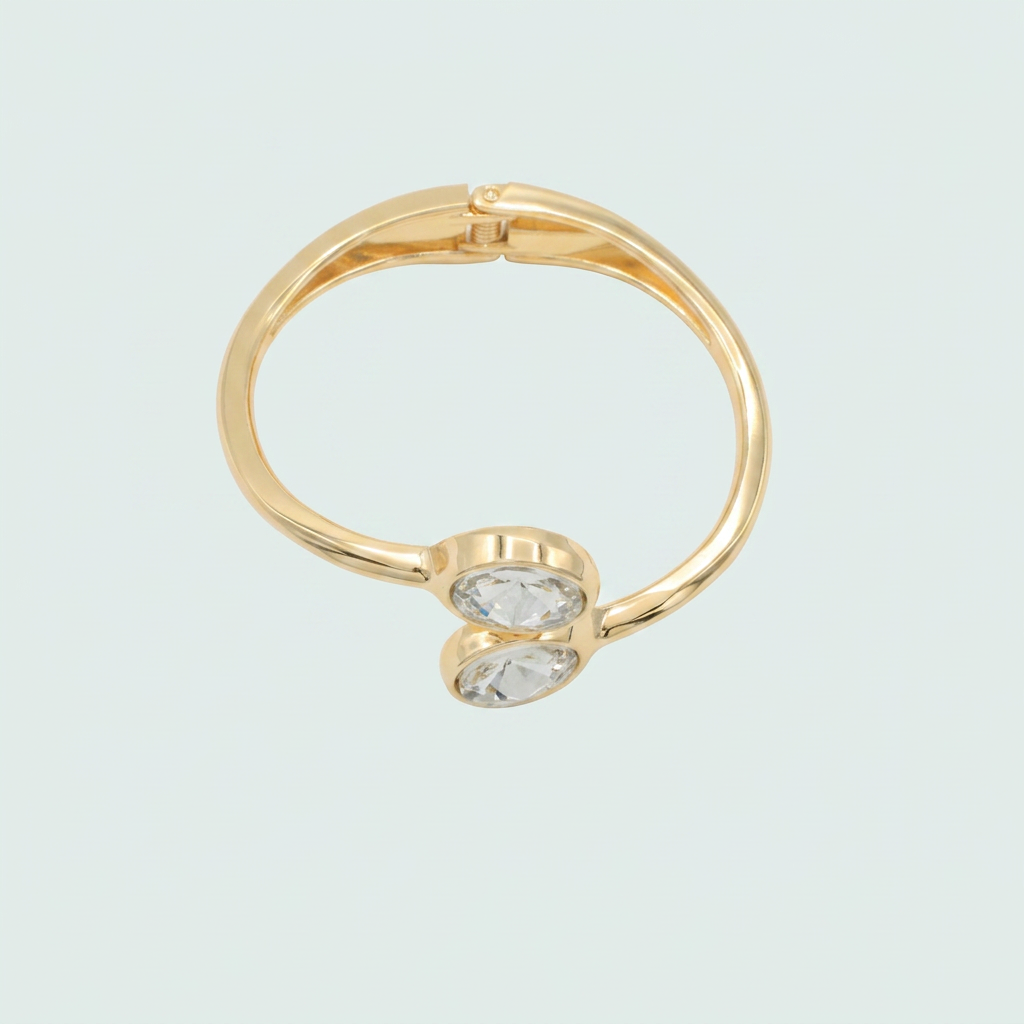 Aro de Goldfilled con Zirconias mod. 1127