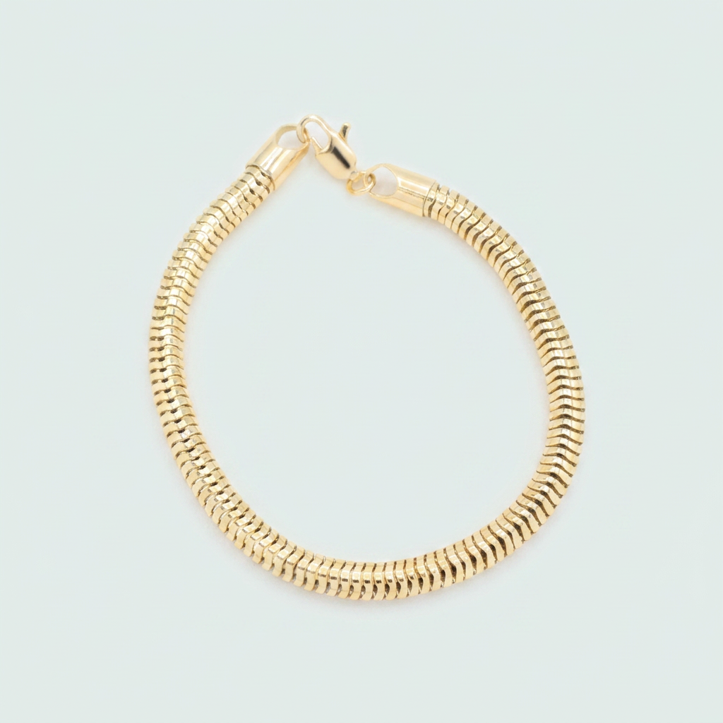 Pulsera de Oro Laminado Panza de Víbora Especial mod. 1451
