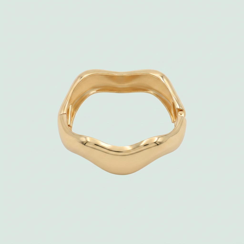 Aro de Goldfilled Ondulado mod. 1129