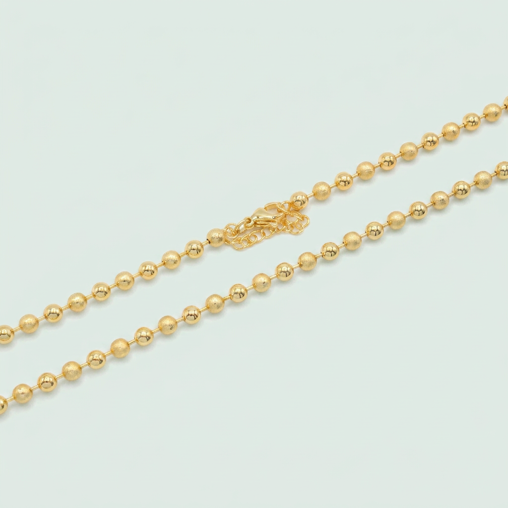 Gargantilla de Joyería de Goldfilled con Diseño Militar mod. 1114