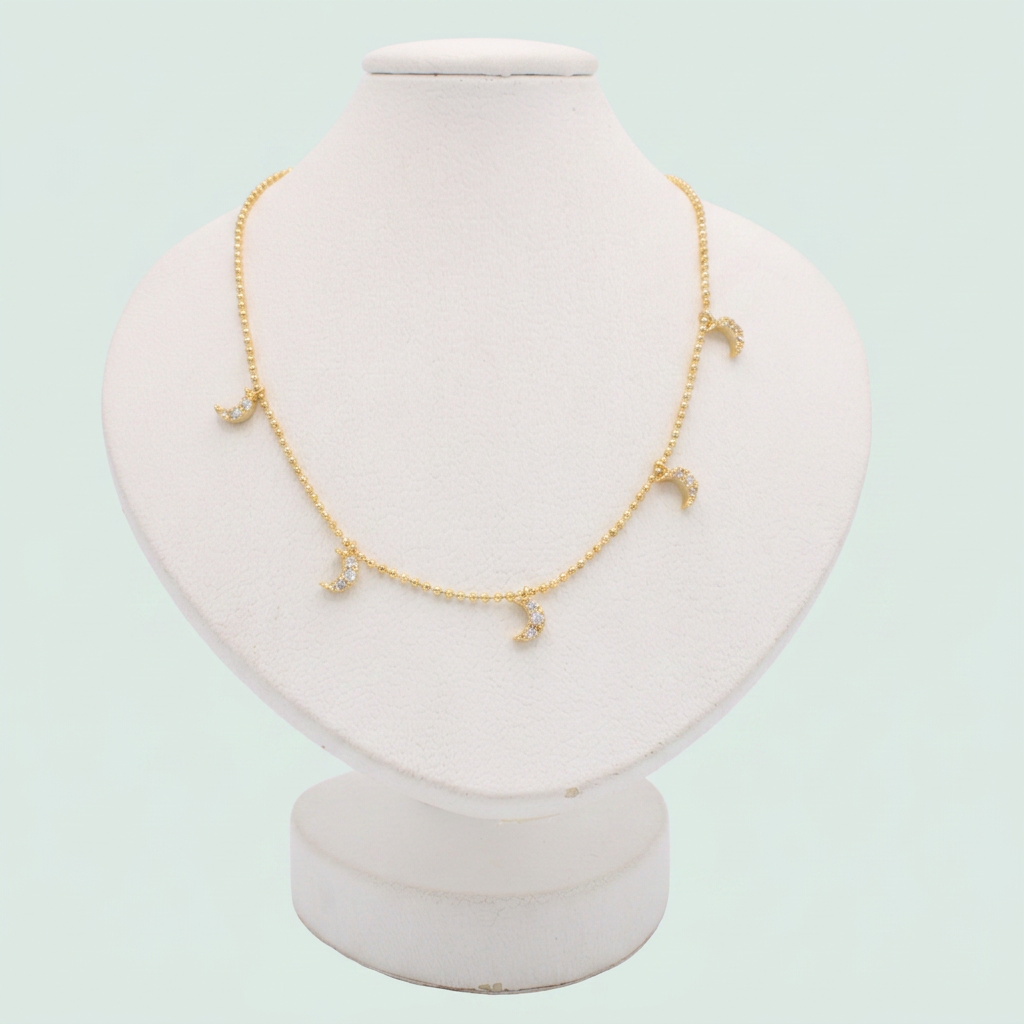 Choker de Goldfilleld con Diseño de Media Luna mod.1345