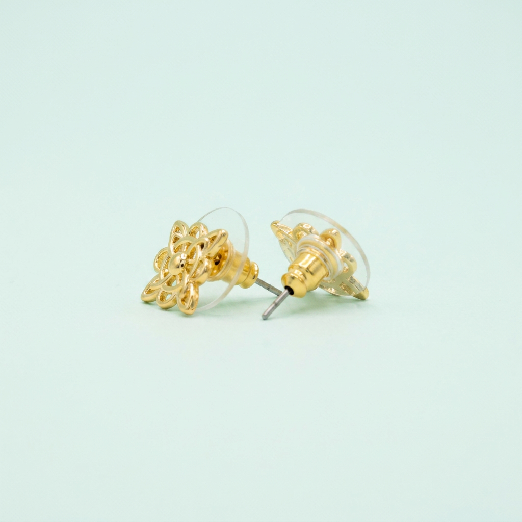 Set Especial de Joyería de Goldfilled Diseño con Dijes de Nudo de Bruja mod. 1107
