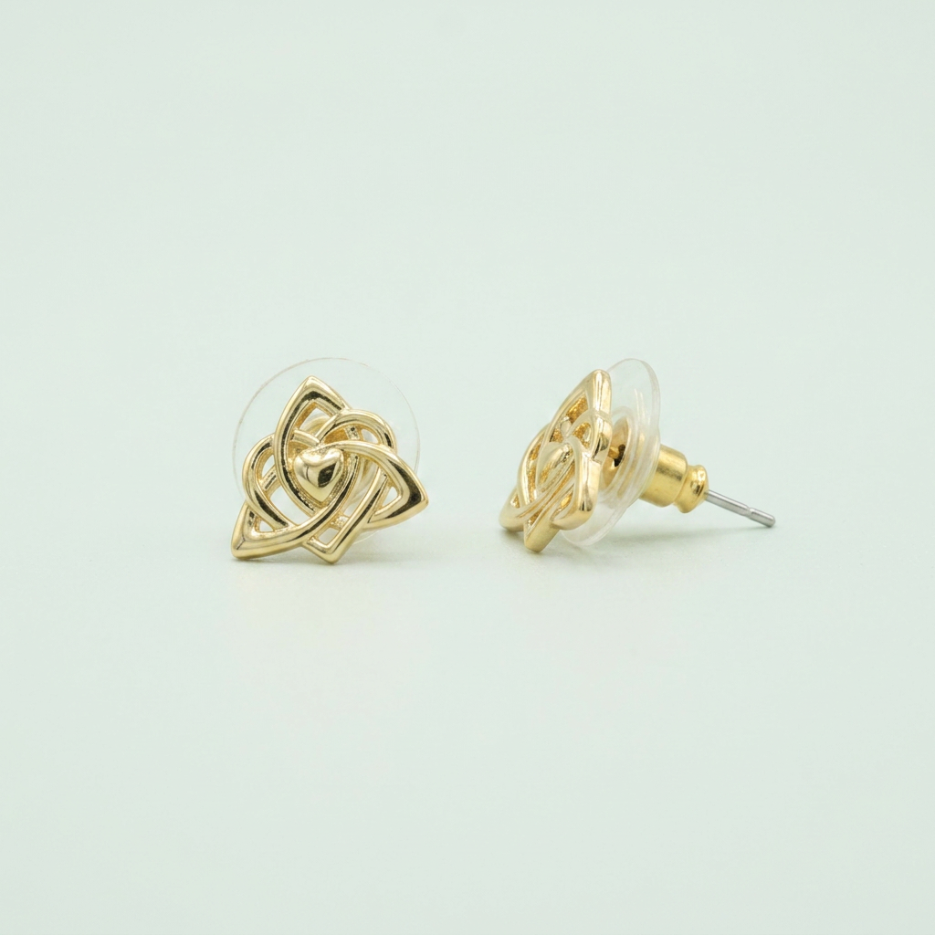 Set Especial de Joyería de Goldfilled Diseño Nudo de Bruja mod. 1104