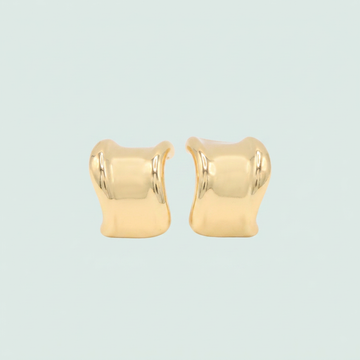Arete de Goldfilled con Diseño de Ondas mod. 1232