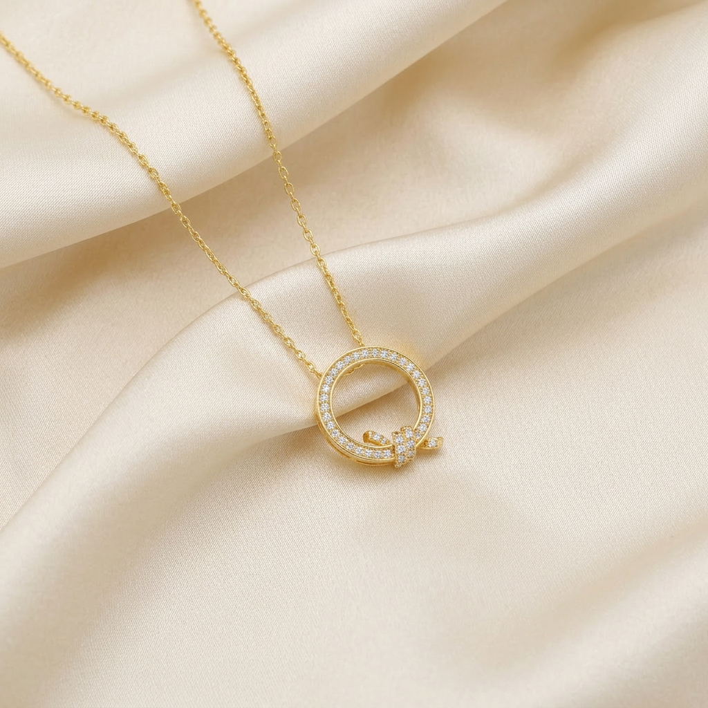 Set de Joyería 2x1 de Goldfilled 2pz Diseño Nudo mod. 7096