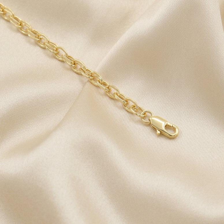 Cadena de Goldfilled Trenzada Clásica mod. 8012