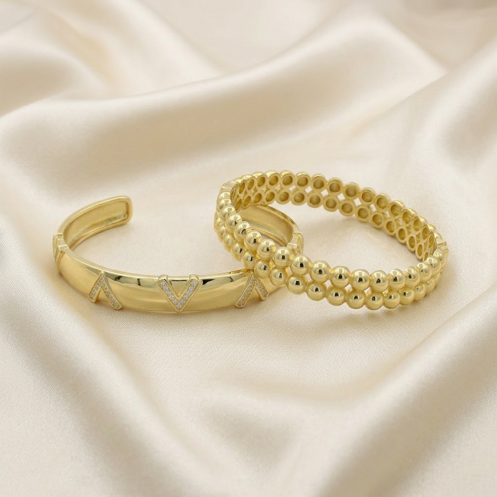 Set de Joyería de Goldfilled 12pz mod. 7099