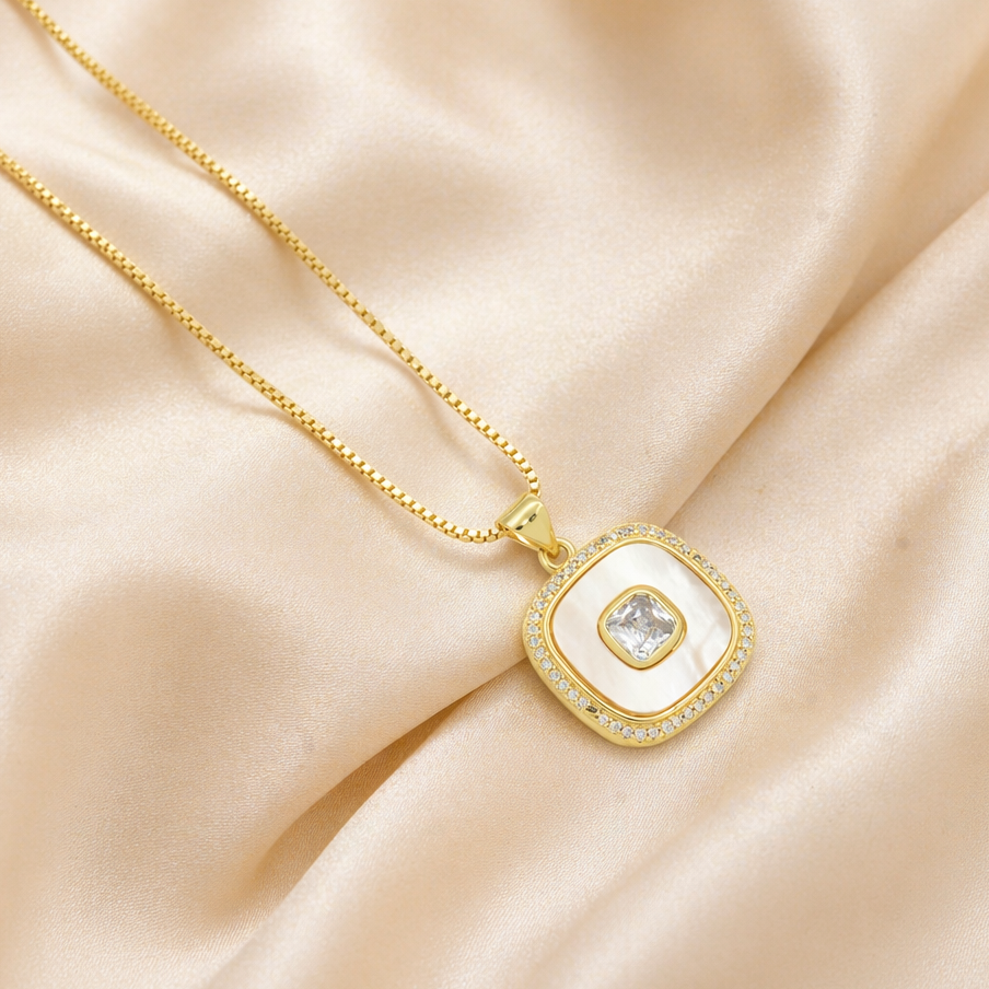 Set de Joyería de Goldfilled Diseño Elegante mod. 7112