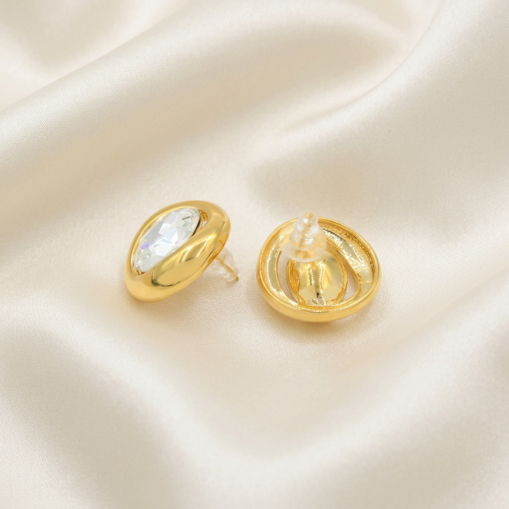Arete de Goldfilled con Zirconia en el Centro mod. 3082