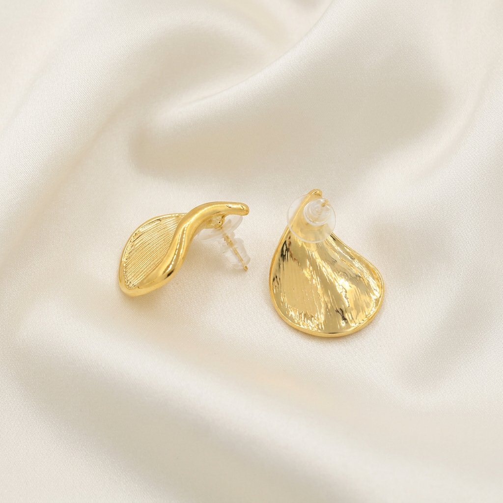 Arete de Goldfilled con Diseño Texturizado mod. 3083