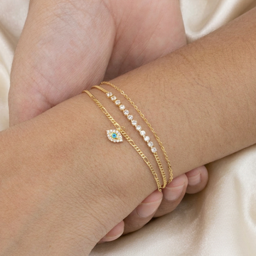 Pulsera de Goldfilled Ojo Turco mod. 1142