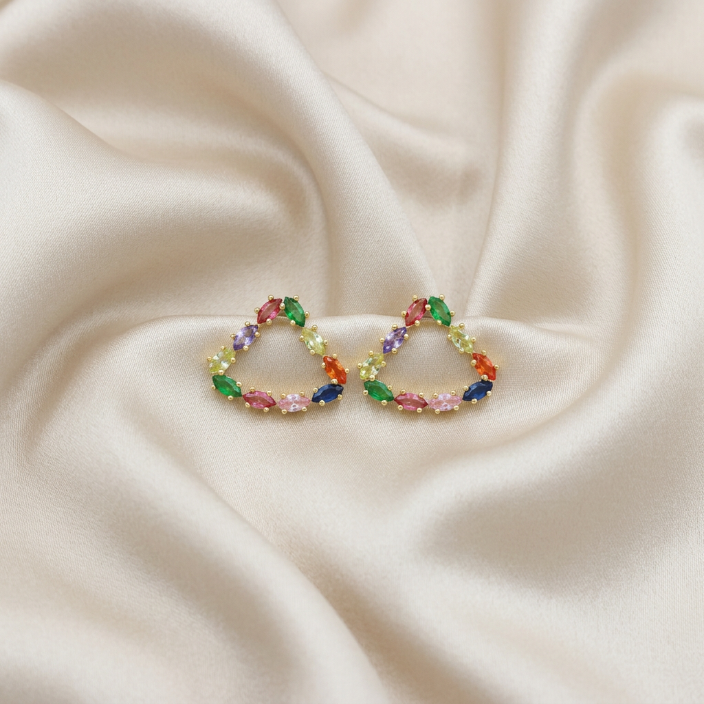 Set de Joyería de Goldfilled Diseño Brillante mod. 7109