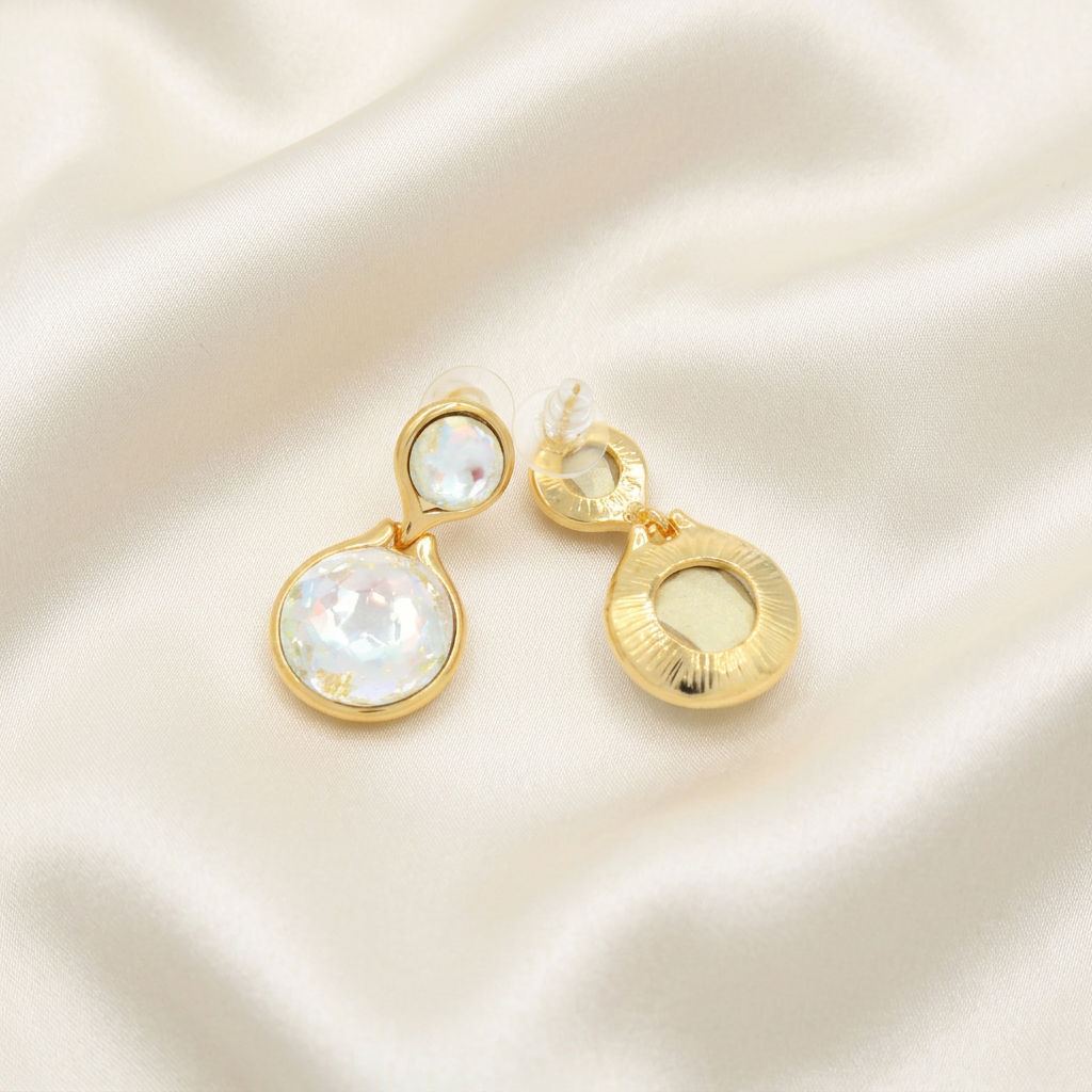 Arete de Goldfilled con Elegantes Zirconias mod. 3080