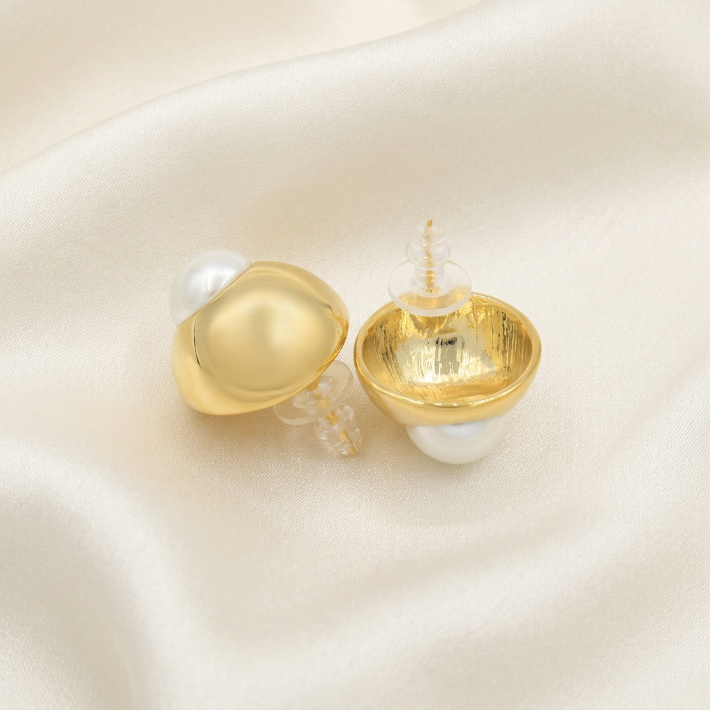 Arete de Goldfilled Diseño de Ojo mod. 3101