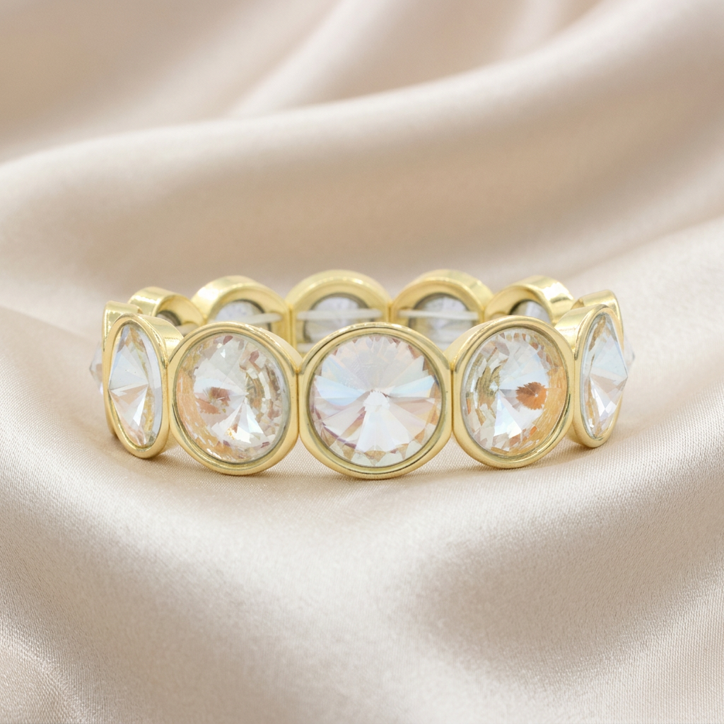 Aro de Goldfilled Zirconias Brillantes mod. 4034